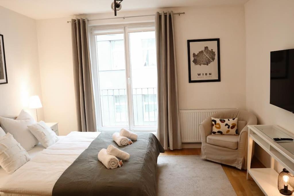 Charming, Modern & Spacious Apartment Wien Exteriör bild